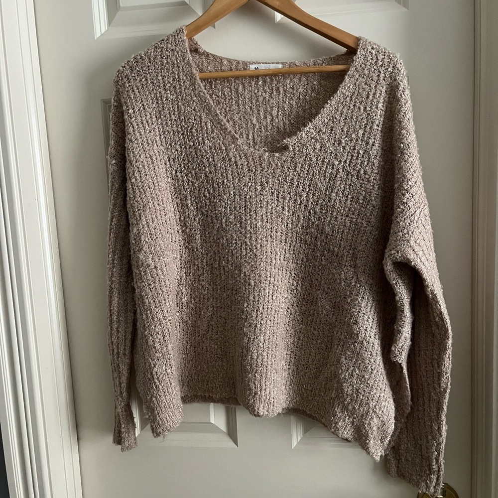 Vernacular oversized sweater